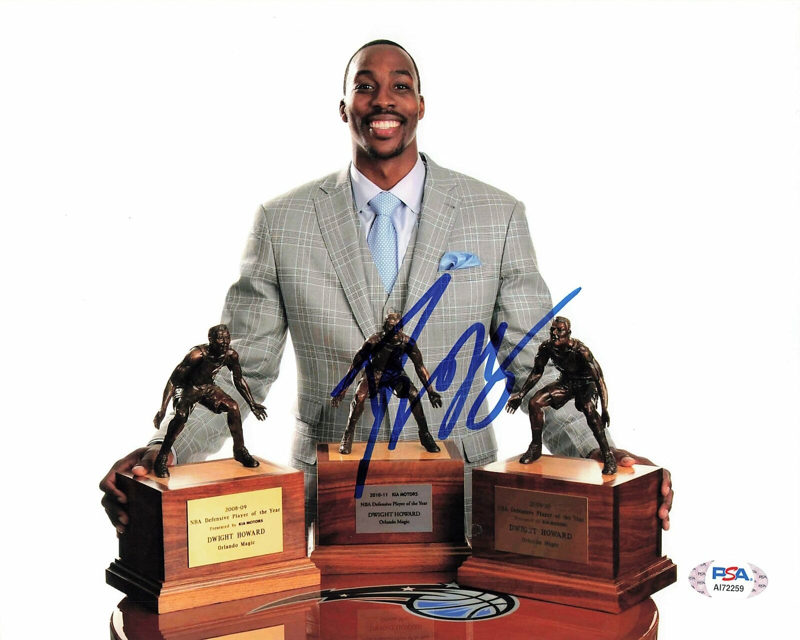 Dwight Howard signed 8x10 Photo Poster painting PSA/DNA Orlando Magic Autographed