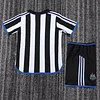 Joyfball 1999-2000 Kids Size Retro  Newcastle United  Home Football Shirt 1:1 Thai Quality