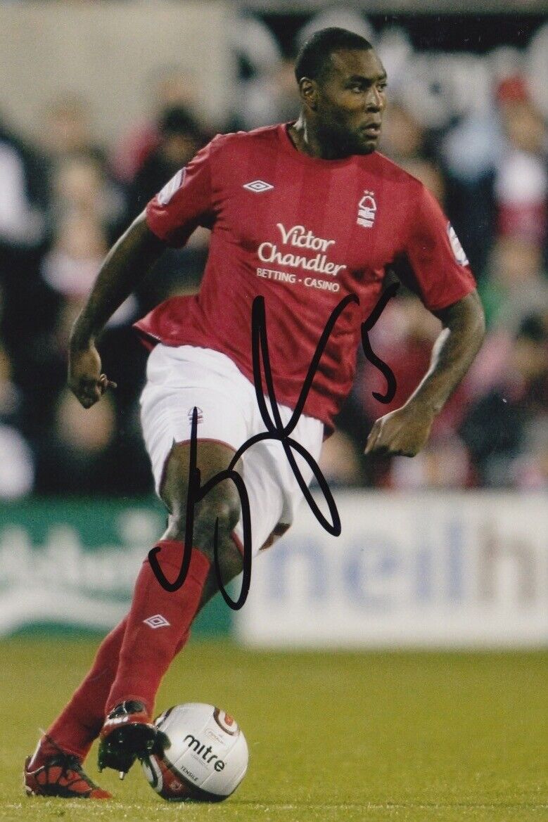 WES MORGAN HAND SIGNED 6X4 Photo Poster painting - FOOTBALL AUTOGRAPH - NOTTINGHAM FOREST 1.