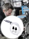 Car Motorcycle Clutch Brake Bleeder Hose One Way Valve Tube Bleeding Tool Kit