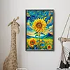 Diamond Painting -DIY Round Drill Sunflower(40x60cm)