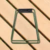 Camping Foldable Metal Stand Stainless Steel Stand for Outdoor Picnic (Green)
