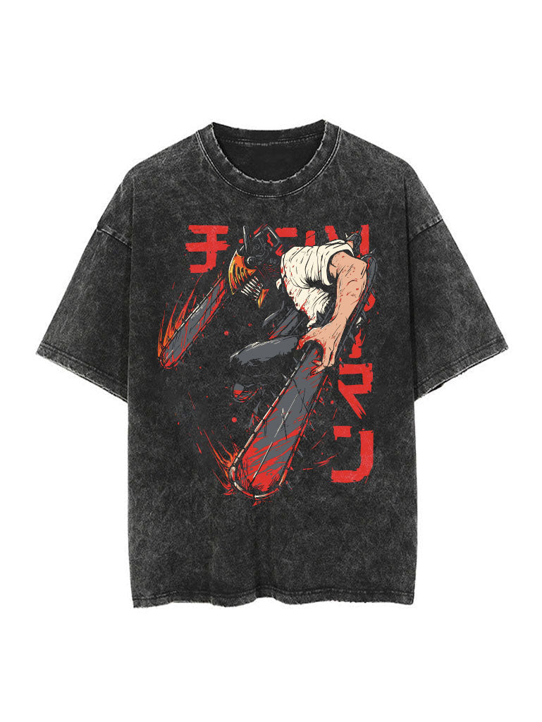 Denji Hybrid Vintage T-shirt
