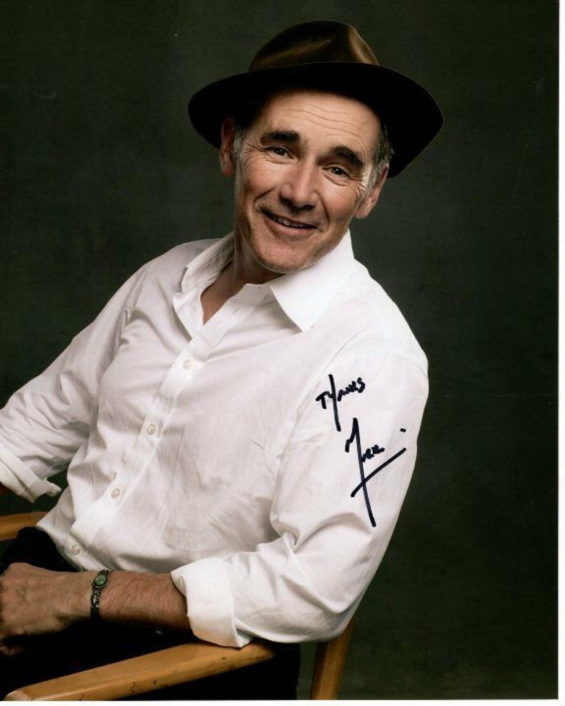 Mark rylance signed autographed Photo Poster painting