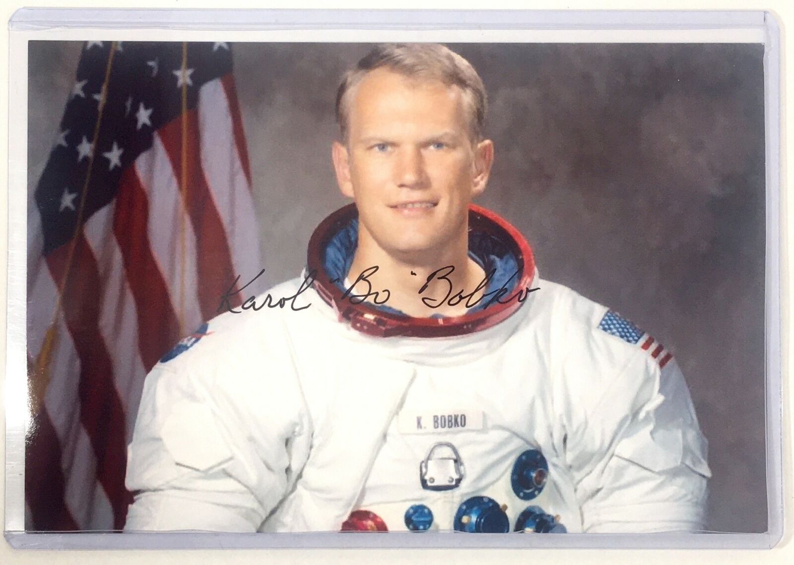 Karol Bo Bobko Signed 4x6 Photo Poster painting NASA Skylab Astronaut Shuttle STS-6 STS-51 Auto