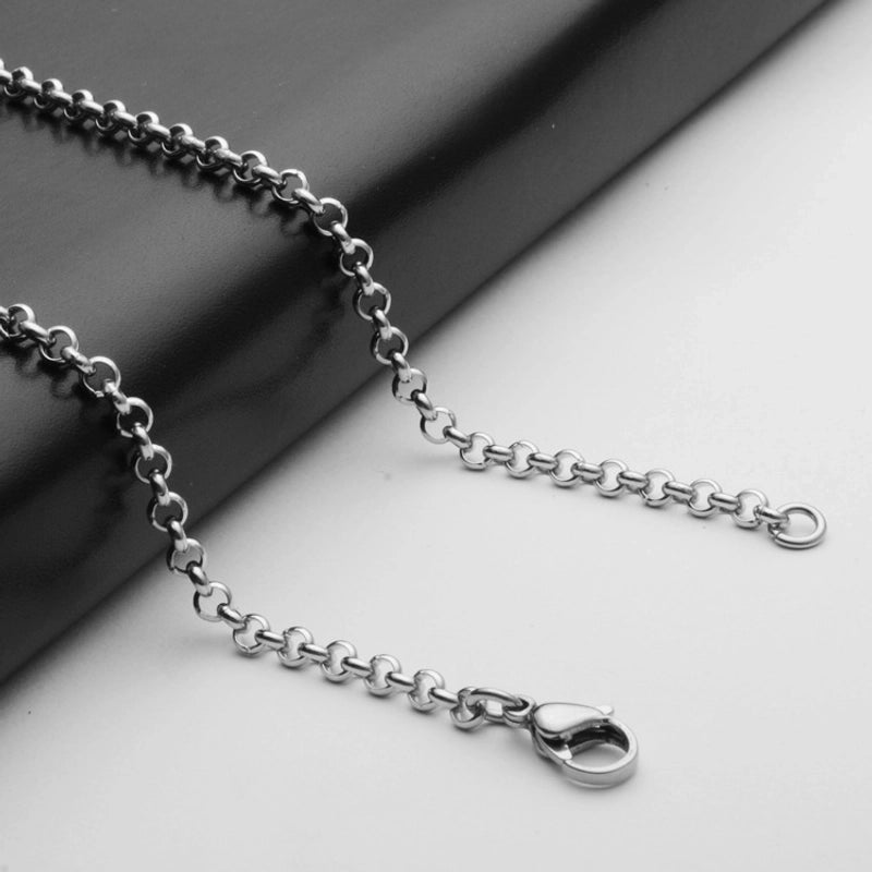 Minimalist Geometric Titanium Steel Polishing Necklace 1 Piece