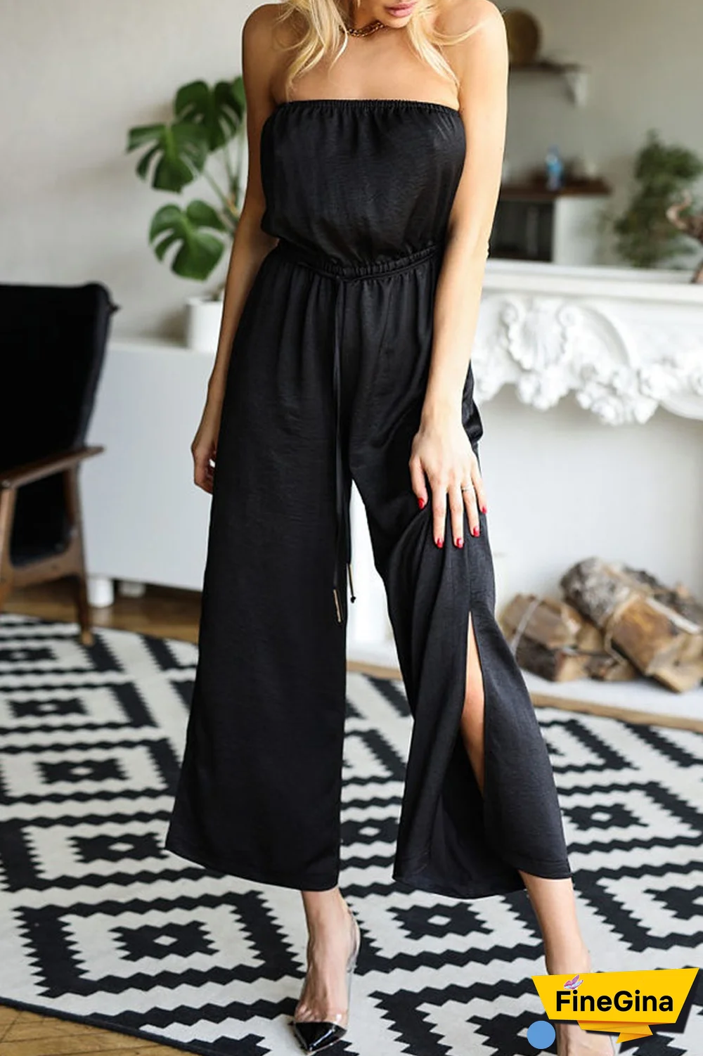 Dare To Dream Strapless One Piece Jumpsuits