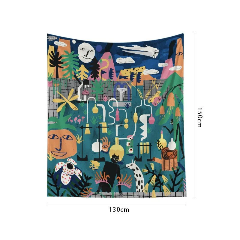 Wall Hanging Tapestry 3D Printed For Home Throw Rug Blanket Yoga Mat Carpet Home Decor Wall Cloth Mandala Hippie Decoration