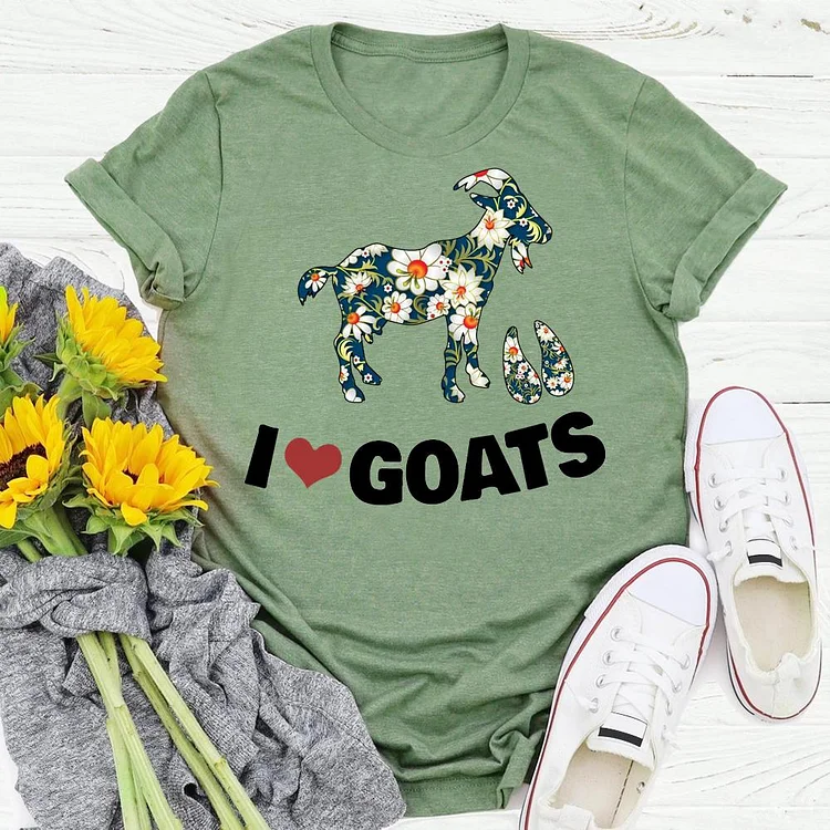 PSL - I Love Goats T-Shirt-03809