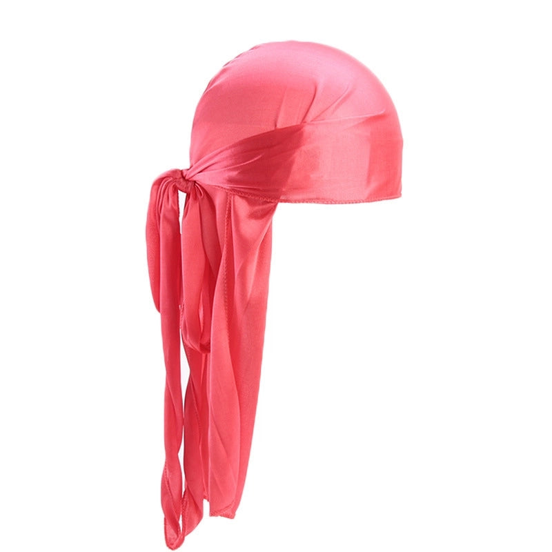 Europe And The United States Popular Imitation Silk Strap Pirate Hat Cape Turtle Hat Covered Hat DURAG TJM-05C