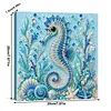 Framed Haima - Pearls Painting Kit DIY Diamond Painting Pearl Dot Crafts 20x20CM