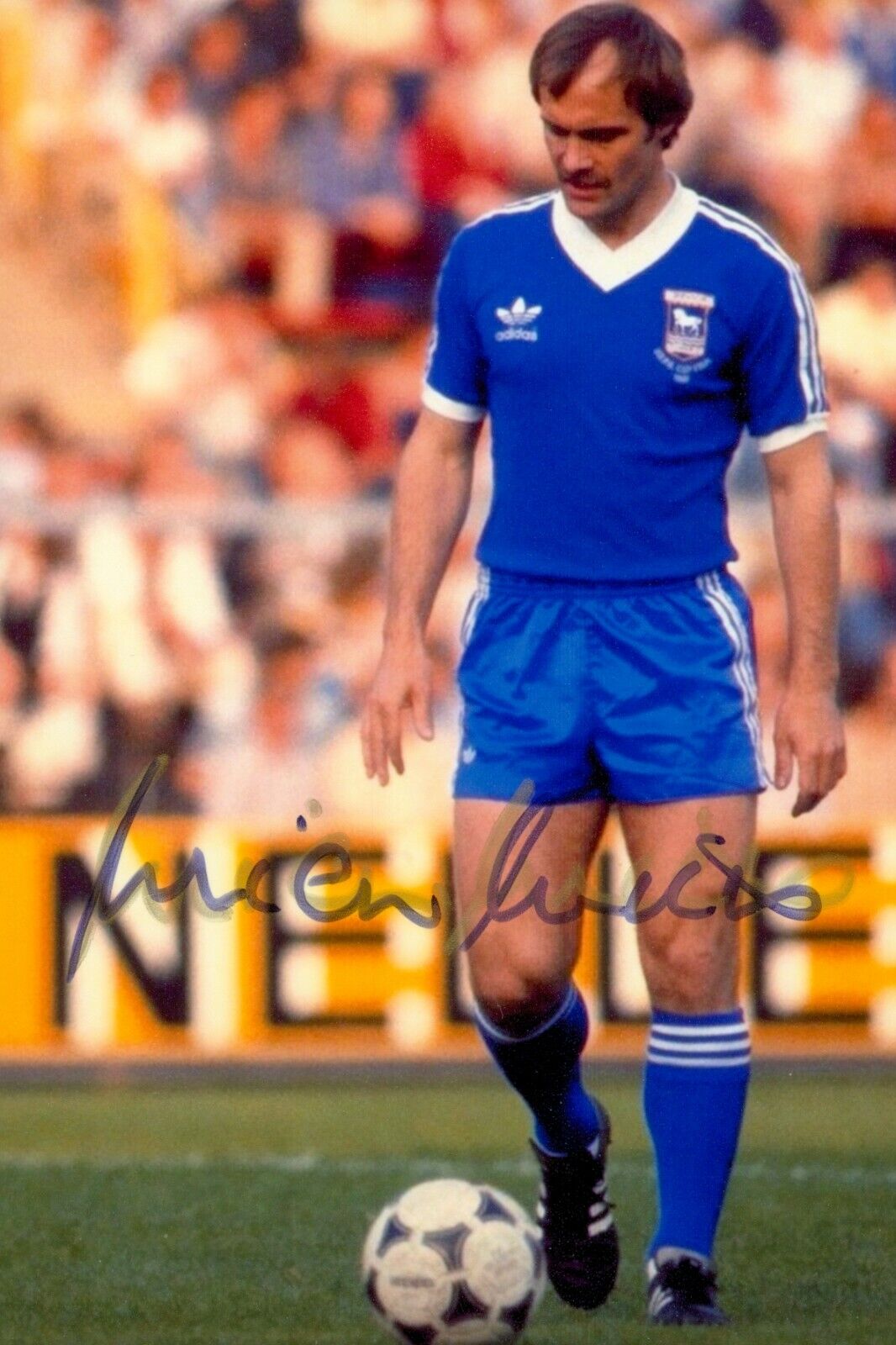 Mick Mills Signed 6x4 Photo Poster painting Ipswich Town Southampton Autograph Memorabilia + COA