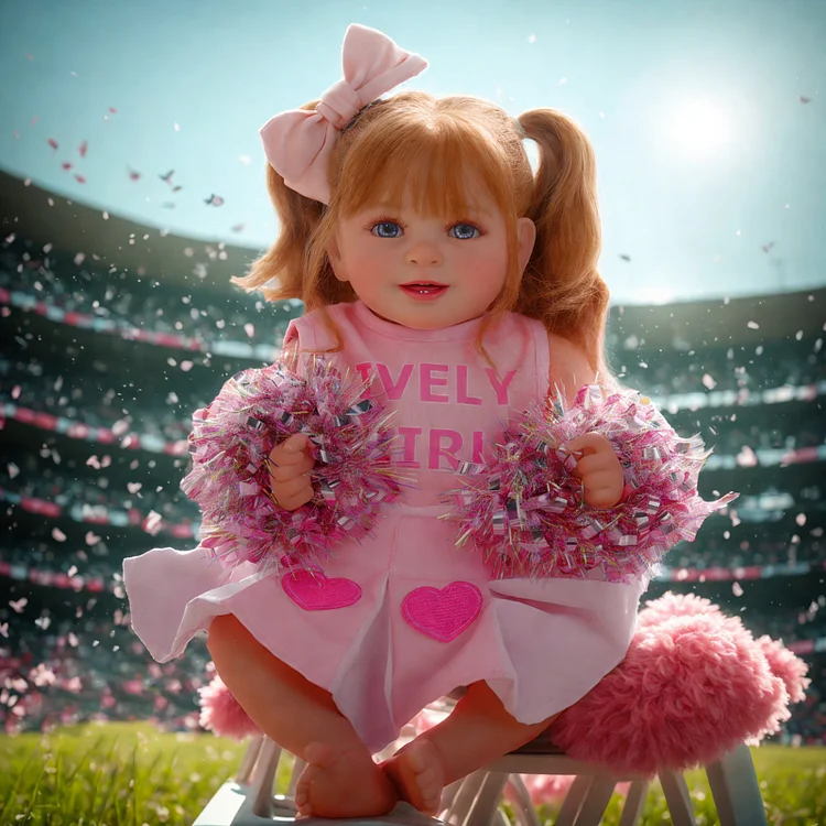 [Year Lowest Price]Babeside Smiling Reborn Baby Doreen 20'' Toddler Girl Building Lovely Memories