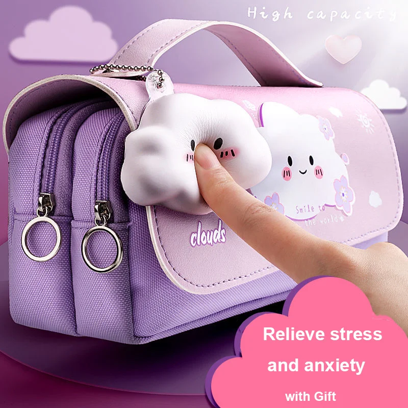 Kawaii Large Capacity Pencil Bag Pencil Case PE163
