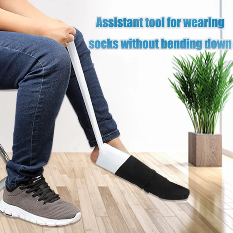 Sock Wearing Device For Elderly Wearing Socks: No need To Bend And Wear Socks As An Assistant