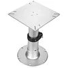 [US Local Warehouse] Pneumatic Table Leg Base Detachable 3-Level Adjustable Aluminum Alloy Table Base