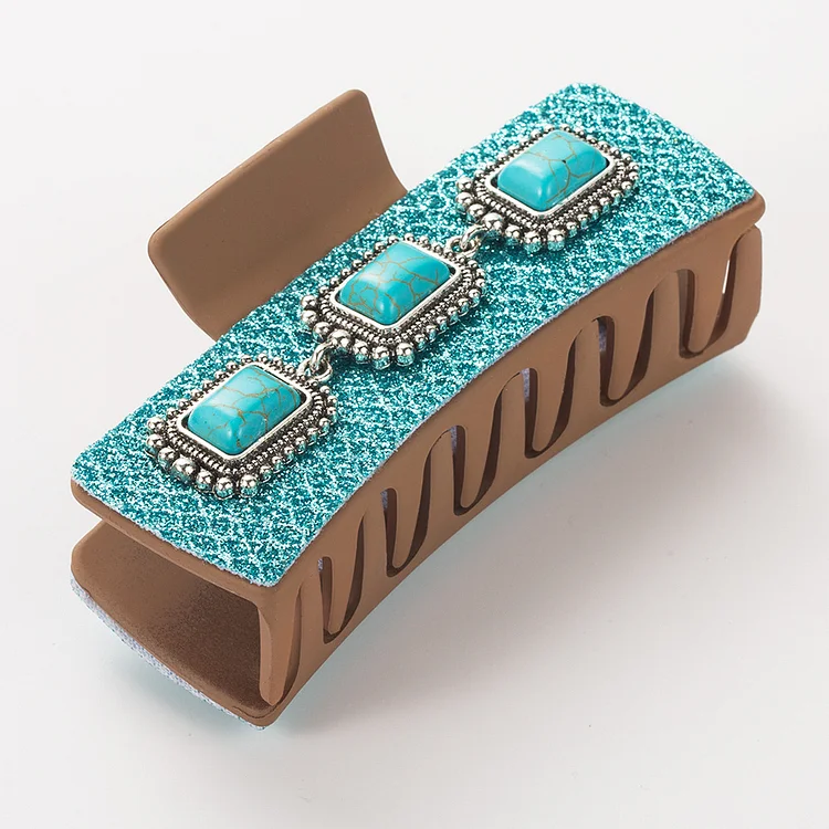 Turquoise Accessory Grab Clip