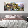 Garden Cottage - Full Round Diamond Painting(100x50cm)