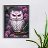 Diamond Painting-5D Full Round Drill  Owl