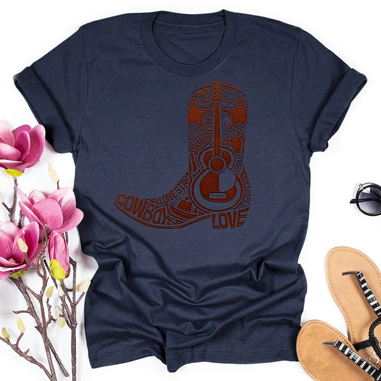 Country and western music T-Shirt-03466