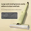 Mini Cleaning Mop, Hand Wash-Free Portable Mini Mop, Small Spaces Sponge, hand-washing absorbent sponge, Dry & Wet Self-Squeeze Desktop Cleaning Spin Mop for Tableware。