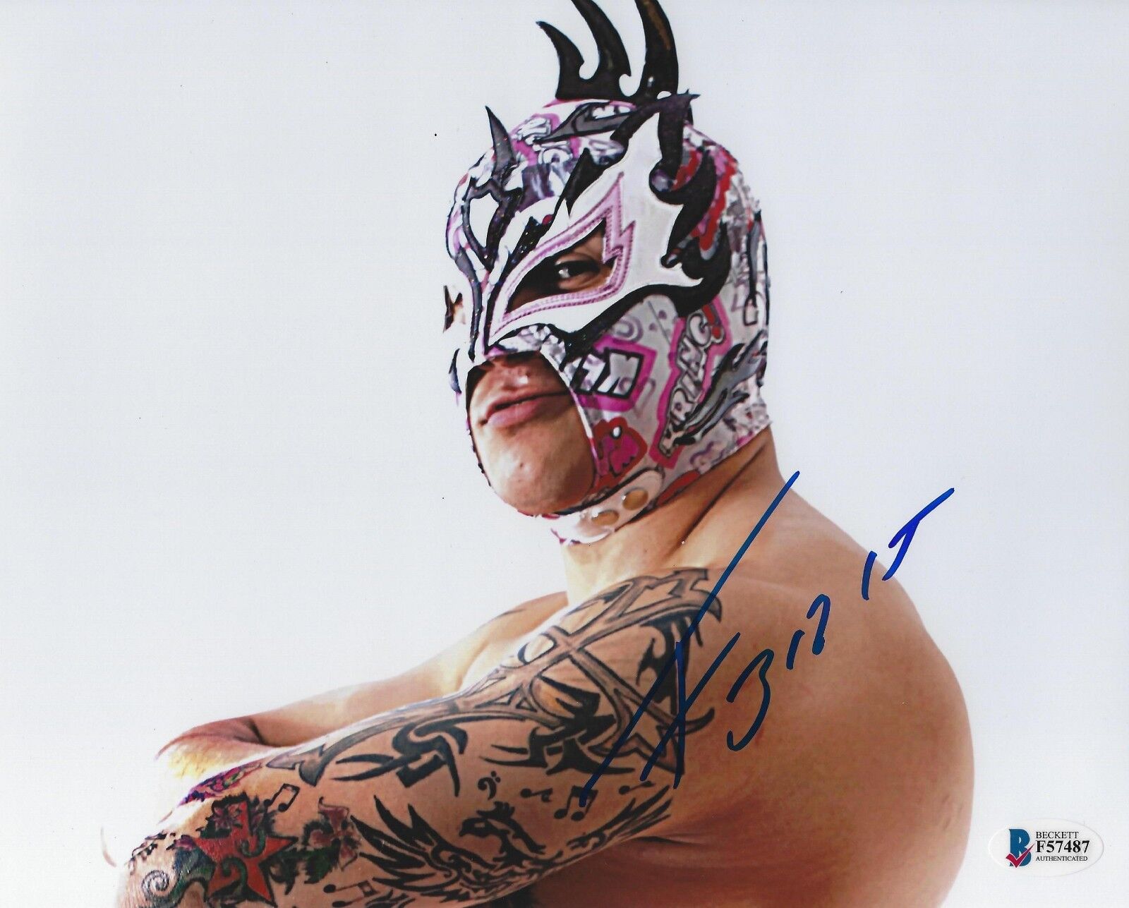 Rey Fenix Signed 8x10 Photo Poster painting BAS Beckett COA Lucha Underground Impact Wrestling 7