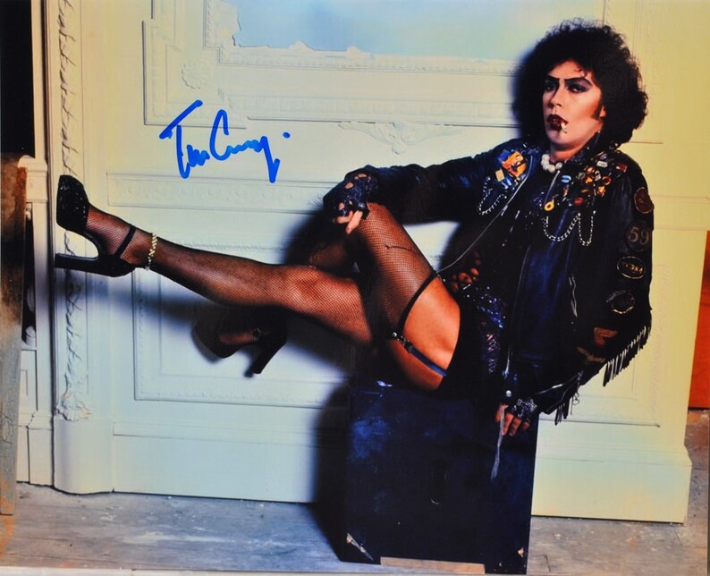 ROCKY HORROR PICTURE Show Tim Curry Signed Photo Poster painting Dr. Frank-N-Furter wcoa