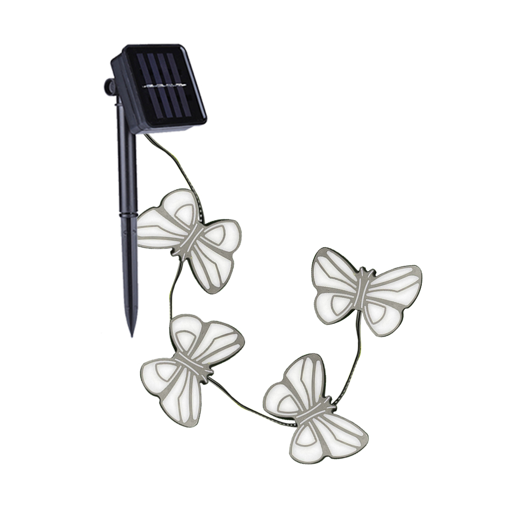 

2m Solar String Light 4LED Outdoor Butterfly Garden Landscape Decorations, 501 Original