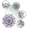 DIY Winter Snowflakes Diamond Painting Pendant (Double-Sided)