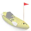 Kayak Flag Mount Kit with Screws Base Boat Flag Mount Set for Kayak Canoe Boat