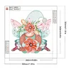 Diamond Painting-DIY Crystal Rhinestone Butterfly Gnome