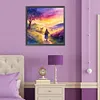 >SALE<5D DIY Full Round Drill Diamond Painting Farm Critters Kit Home Decor 30x30cm