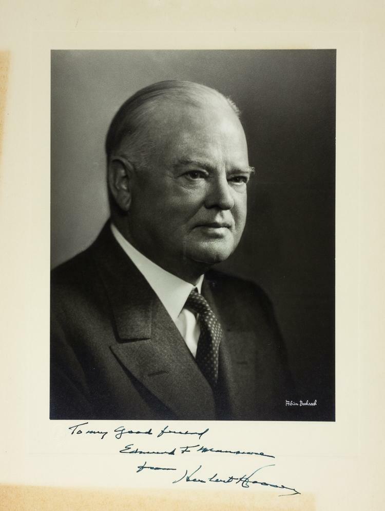 HERBERT HOOVER Signed Photo Poster paintinggraph - former US President - preprint