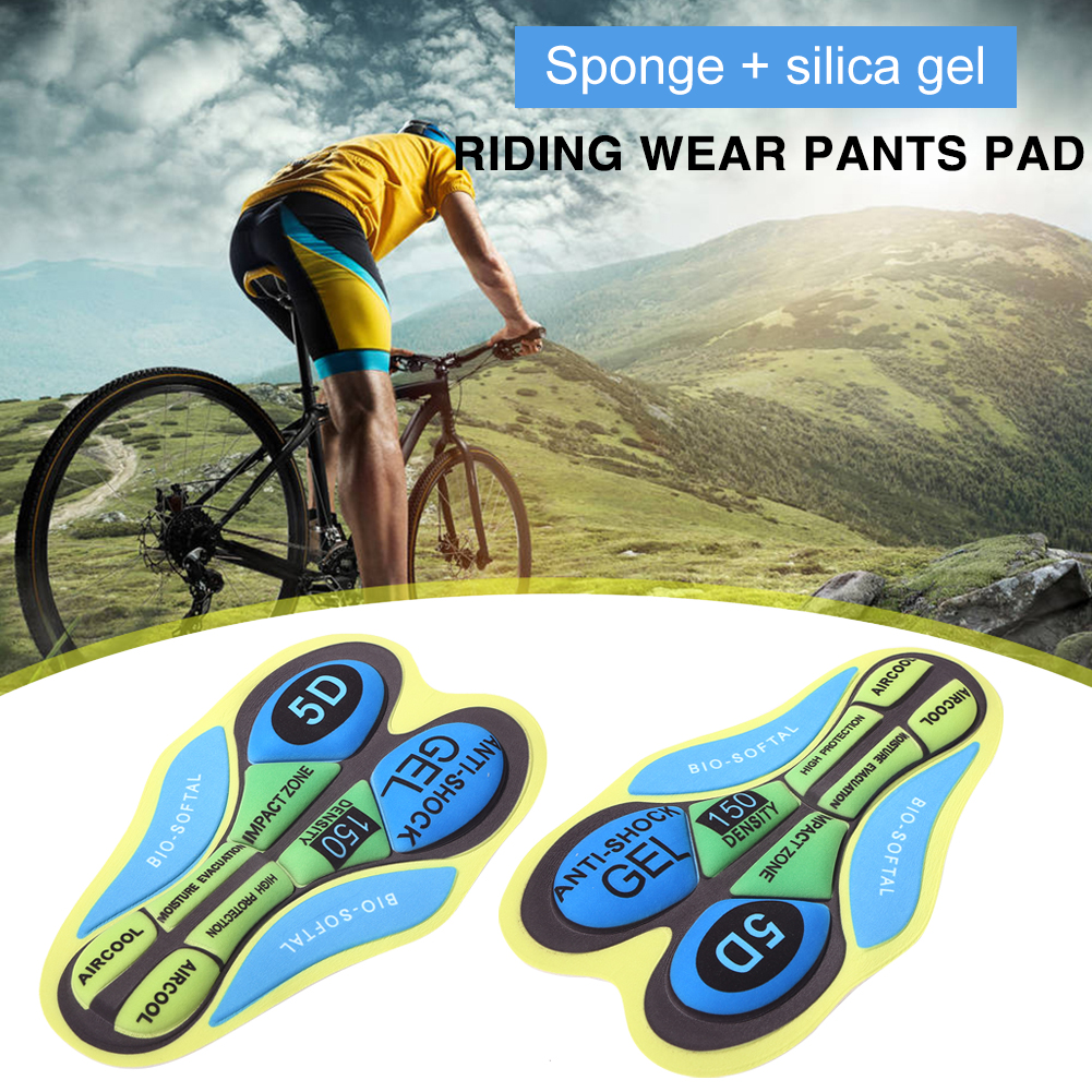 

3D Silicone Cycling Shorts Cushion Elastic Shockproof Bike Riding Base Pads, 9d, 501 Original
