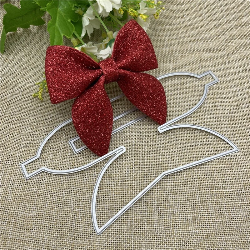 Bowknot background Metal Cutting Dies Stencils For DIY Scrapbooking Decorative Embossing Handcraft Template