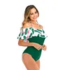 Gioiacombo &trade; Costume intero con stampa volant  &nbsp;