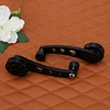 2pcs Aluminum Alloy Car Window Handle Winder Riser Replacement(Black)