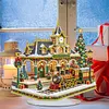 Christmas Train Diamond Dot Painting Ornament DIY Double Sided Acrylic
