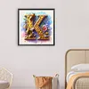 >SALE<5D DIY Full Round Drill Diamond Painting Letter K Home Decor Art Craft 30x30cm