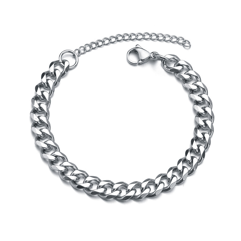 Men's Simplicity Personality Titanium Steel Bracelet
