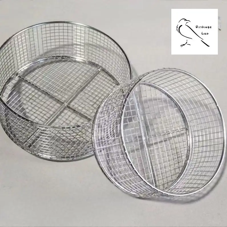 Parrot Stainless Steel Running Wheel  Birdcagelab