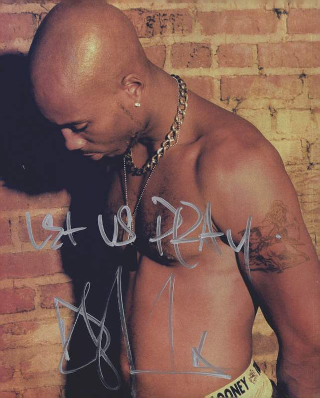 Dmx Earl Simmons authentic signed rap 8x10 Photo Poster painting W/Certificate Autographed A0274