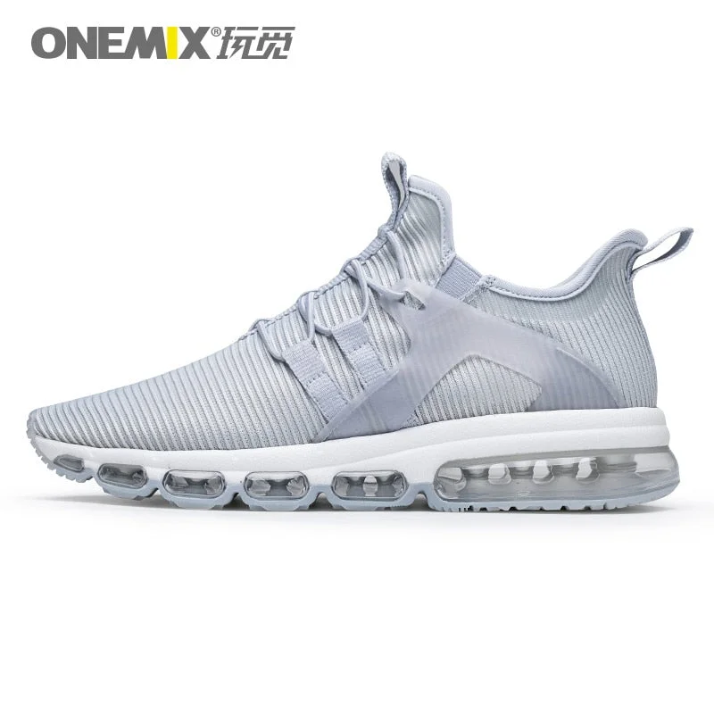 ONEMIX Men Sports Shoes Running Sneakers Outdoor Jogging Shoes Lightweight Brethable Mesh Cushion Casual Shoes For Women
