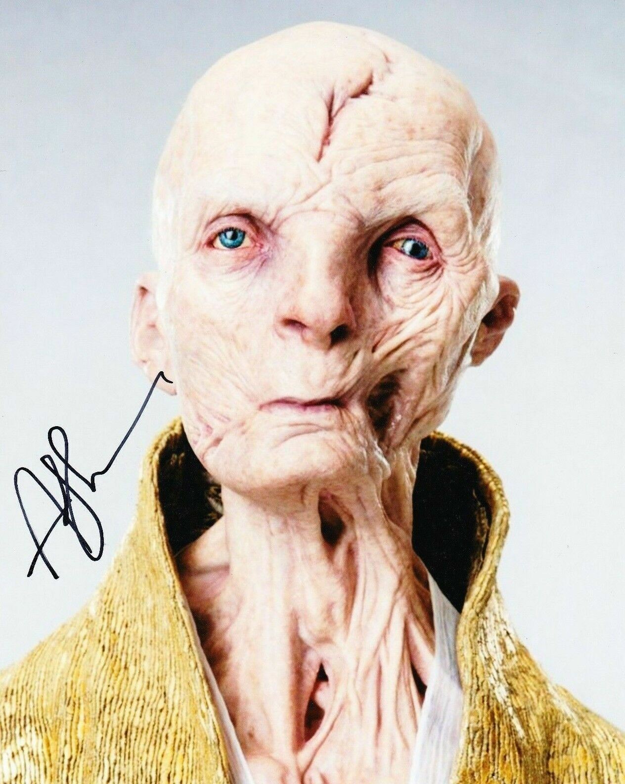 Andy Serkis Signed 10X8 Photo Poster painting STAR WARS AFTAL COA (5541)