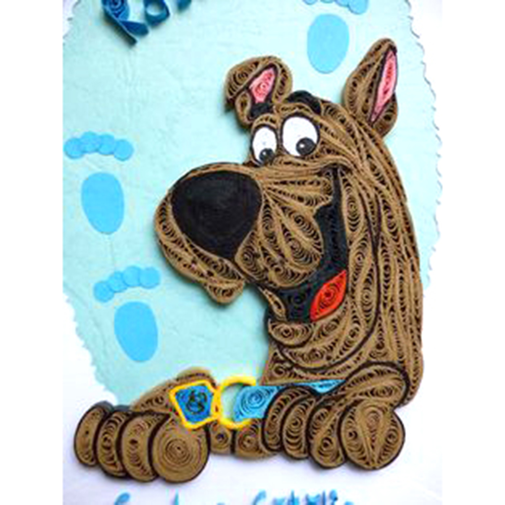 

Cartoon Quilling Paper - Round Drill Diamond Painting - 30*40CM, 501 Original