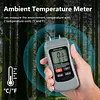 Two Pins Digital Wood Moisture Analyzer Water Leak Detector for Firewood/Drywall