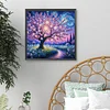 Diamond Painting-5D Full Round Drill Flower Trees(40x40cm)