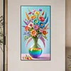 (40*70cm)Flower - Full Round Drill Diamond Painting