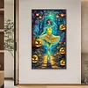 (40*70cm)Halloween Ballet Girl - Round AB Drill Diamond Painting