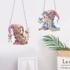 2 PCS Gnome Girl - 5D DIY Pendant